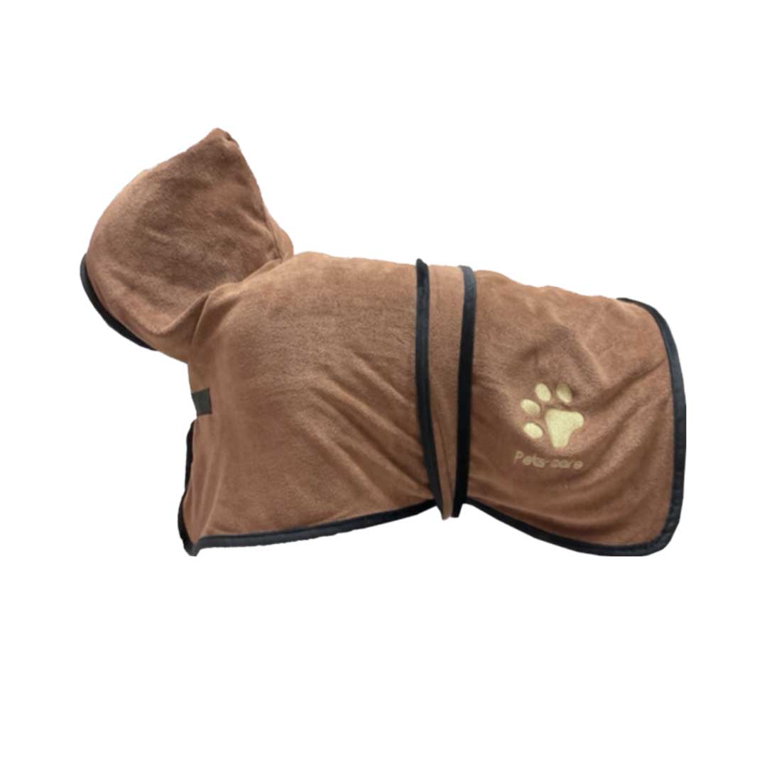 Bath Robe Set - Brown