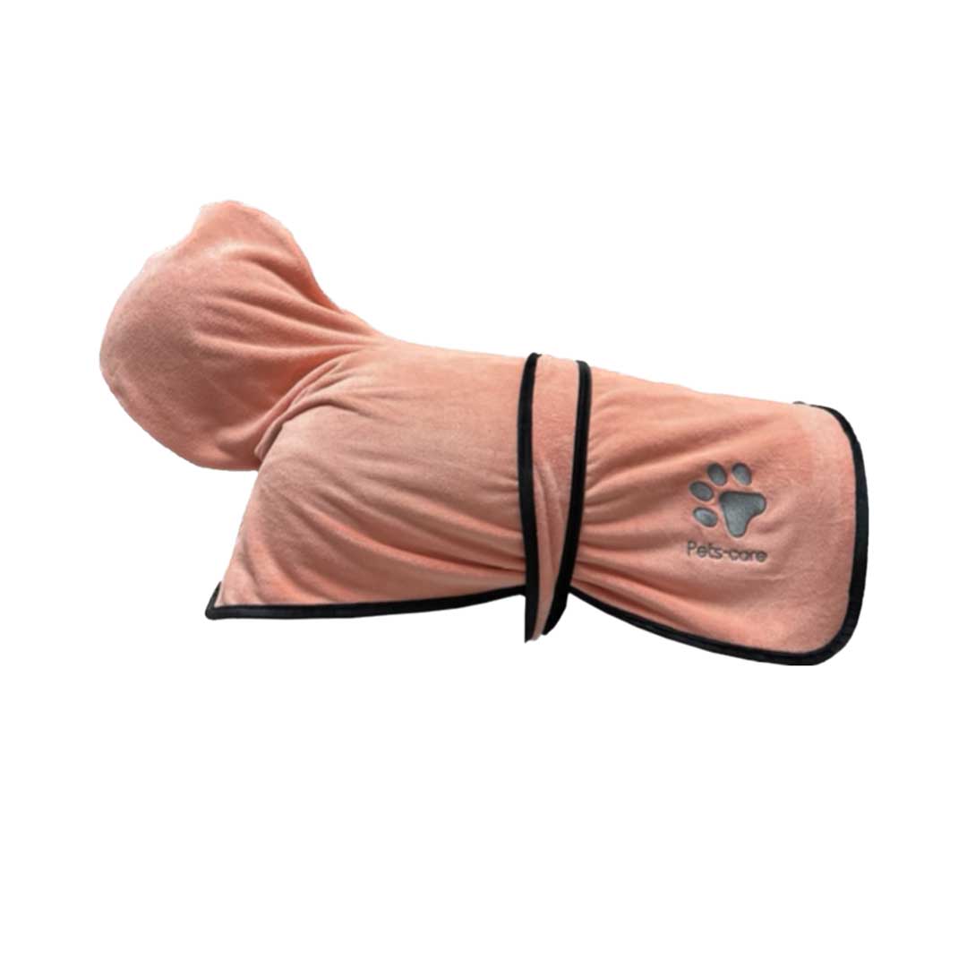 Bath Robe Set - Coral