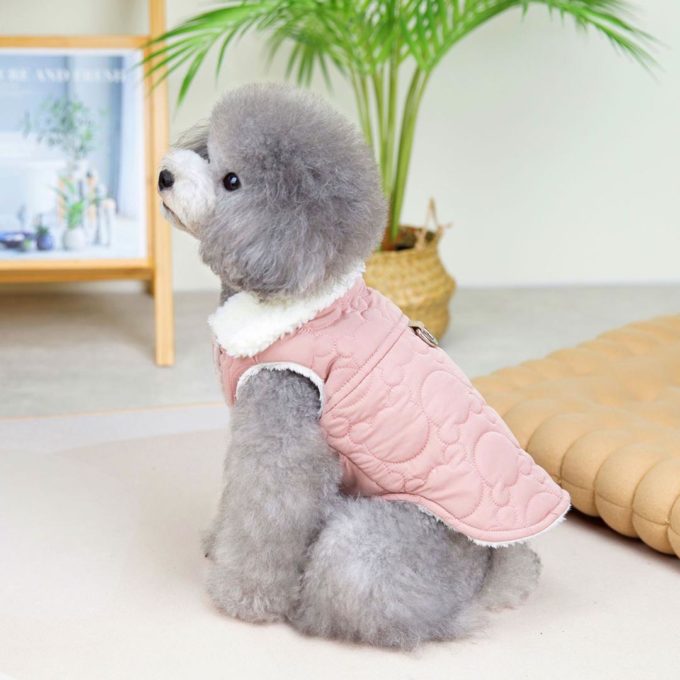 Winter Dog Coat Pink